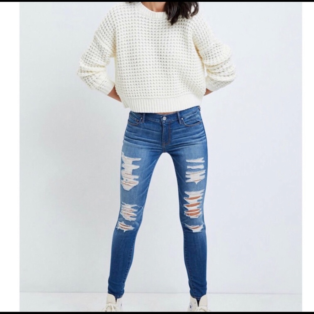 PacSun Slashed Perfect Fit Jeggings Bundle - Picture 3 of 13